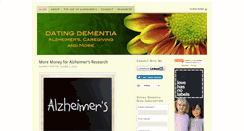 Desktop Screenshot of datingdementia.com