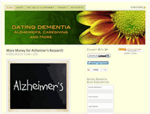 Tablet Screenshot of datingdementia.com
